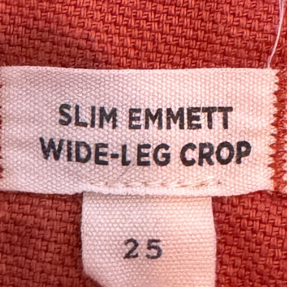 Madewell Slim Emmett Wide-Leg Crop Pants - Picture 8 of 10